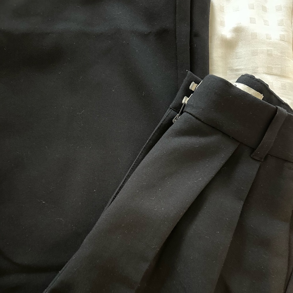 Wide leg trousers